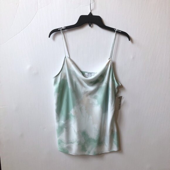 Nine West Perfect Silky Set Mint green and white Camisole NWT Medium - Picture 1 of 4